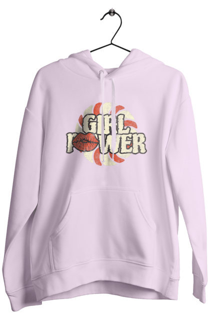 Мужское худи с принтом Girl Power. Girl power, девушки, девушки могут, женская сила, женщины, лозунг, независимость, сила, феминизм. 2070702