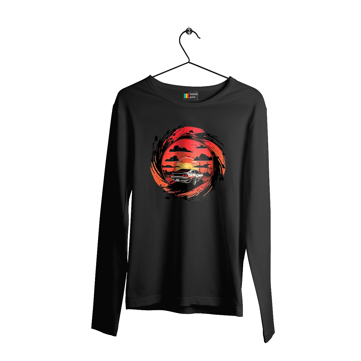 Феррарі на заході сонця