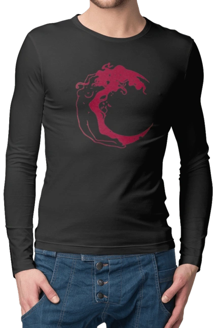 Дівчина місяць