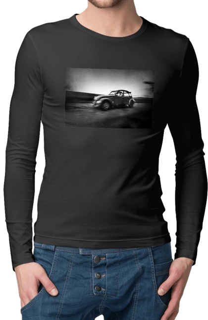 Ретро машина чб