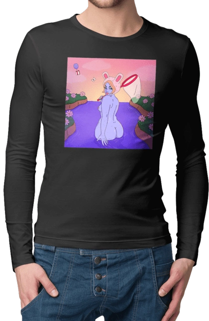 Purple Girl On The Hunt