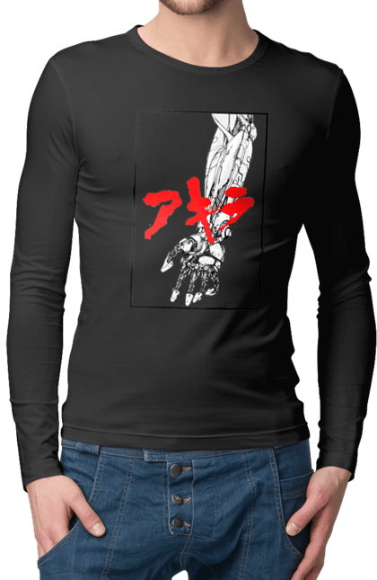 Men's longsleeve with prints Akira Tetsuo Shima. Akira, anime, cyberpunk, manga, tetsuo shima. 2070702