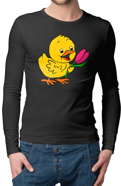 Chicken With A Tulip