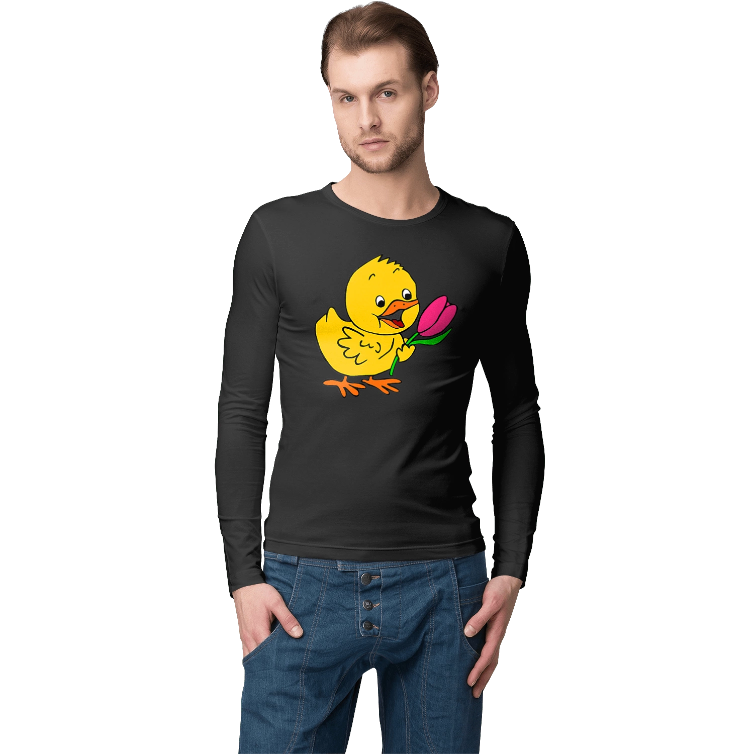 Chicken With A Tulip