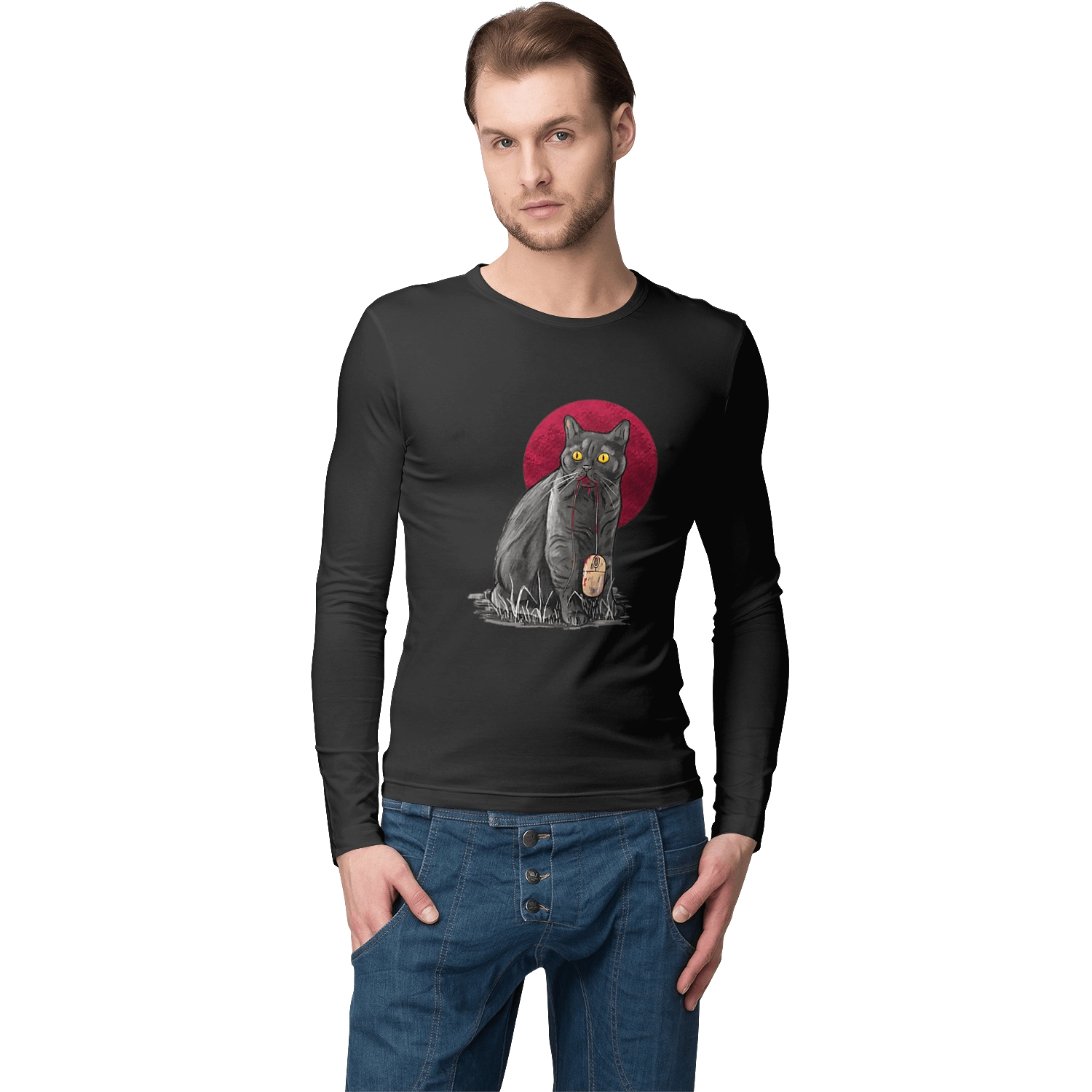 Кот программист и мышка 404 День программиста