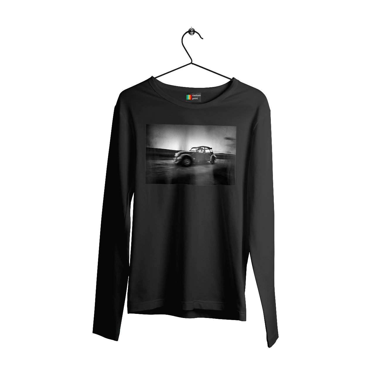 Ретро машина чб