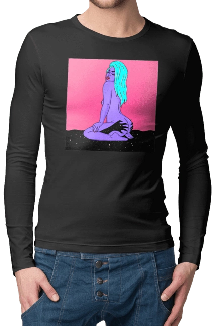 Фіолетова Дівчина В Руках