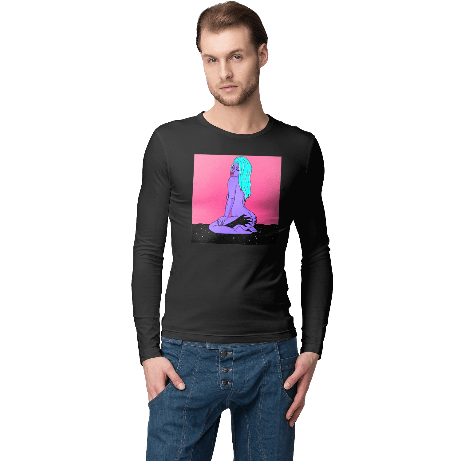 Фіолетова Дівчина В Руках