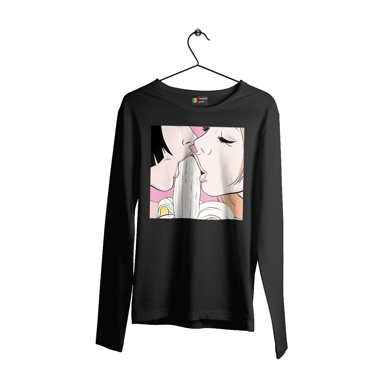 Дівчата Їдять Банан