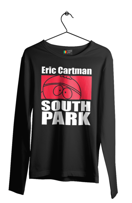 Men's longsleeve with prints South Park Cartman. Cartman, cartoon series, eric cartman, south park. 2070702