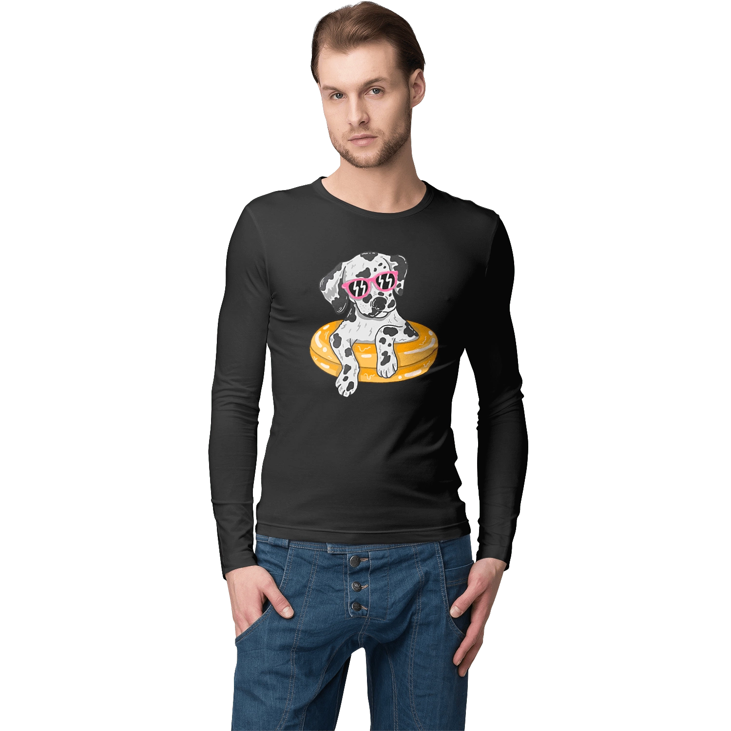 Далматинець Плаває У Колі