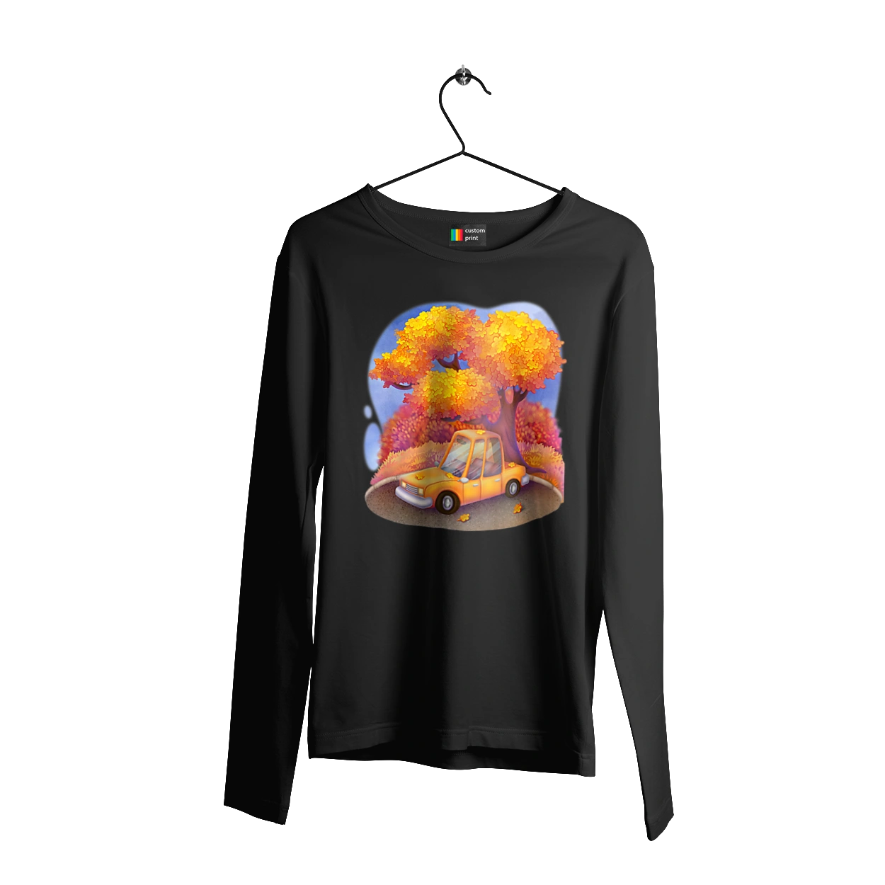 Осiнь Авто Дерево