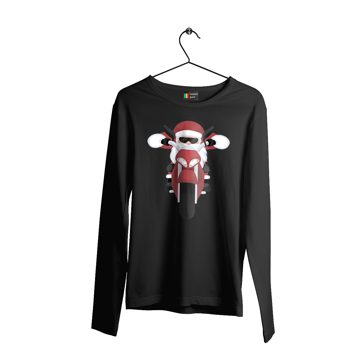 Санта на мотоциклі