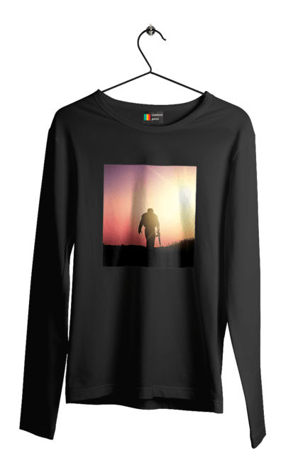 Чоловічий лонгслів з принтом "Патріот". Патриот, патриотизм, победа, украина, украинец. 2070702