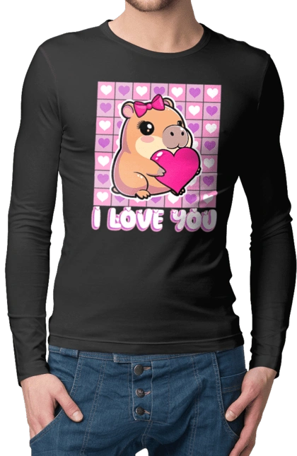 Capybara in love