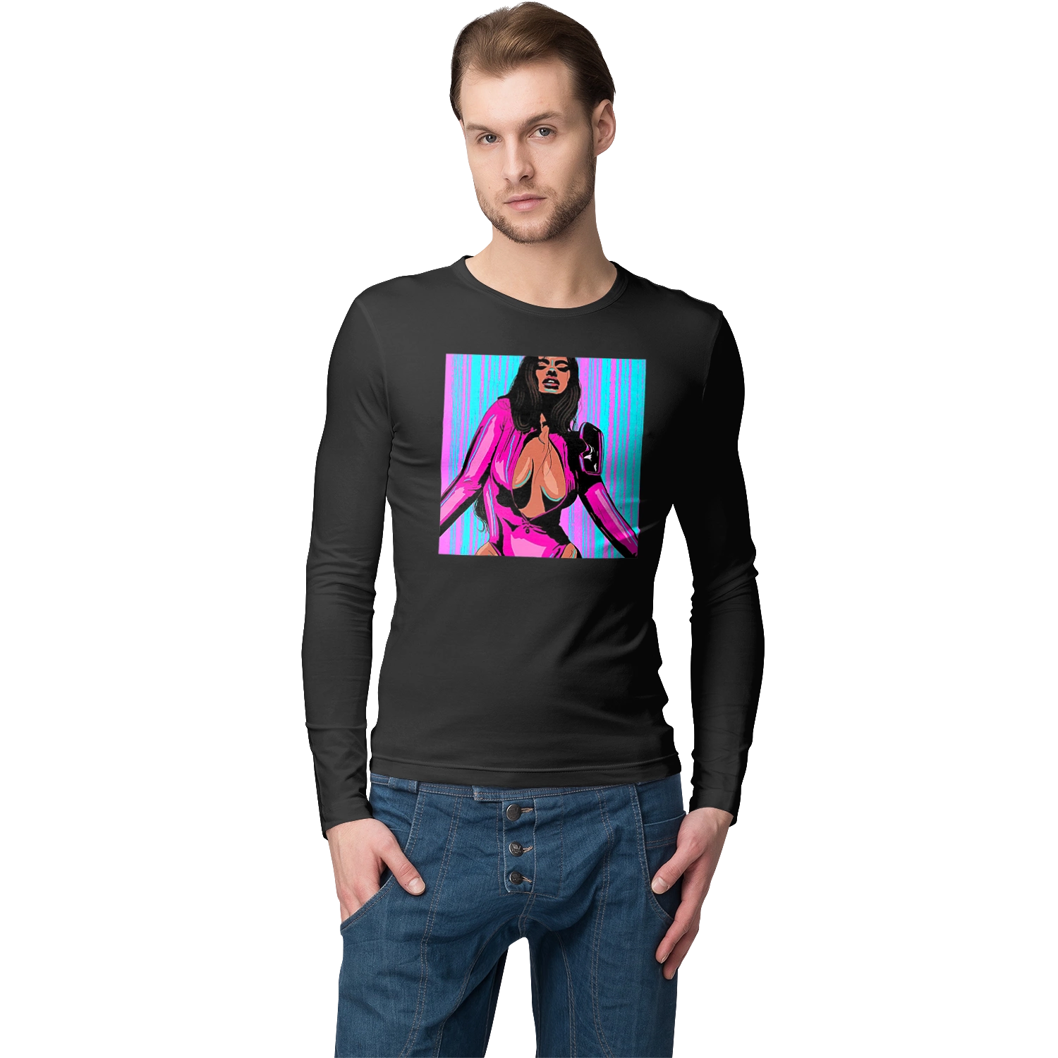 Дівчина З Глибоким Декольте