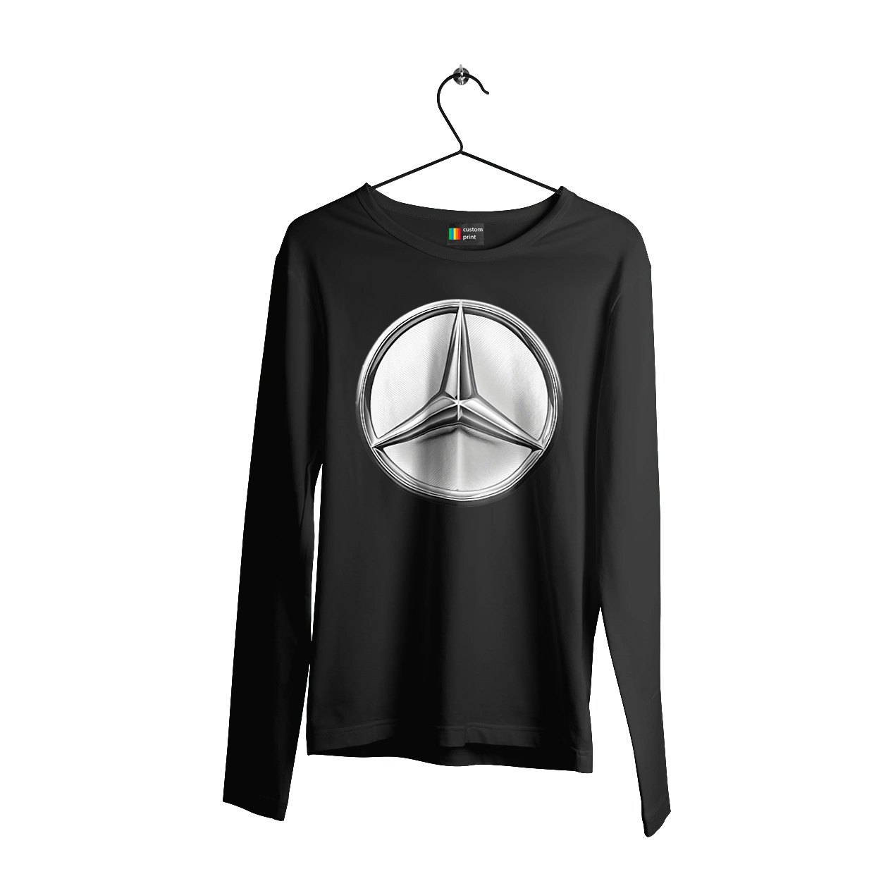 Mercedes Benz Logo Metallic