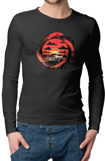 Феррарі на заході сонця