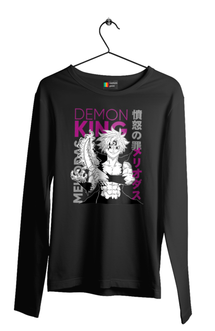 Men's longsleeve with prints Seven Deadly Sins Meliodas. Anime, dragon sin, manga, meliodas, seven deadly sins. 2070702