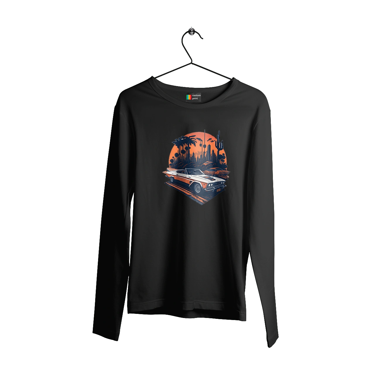 Гарне авто на закаті