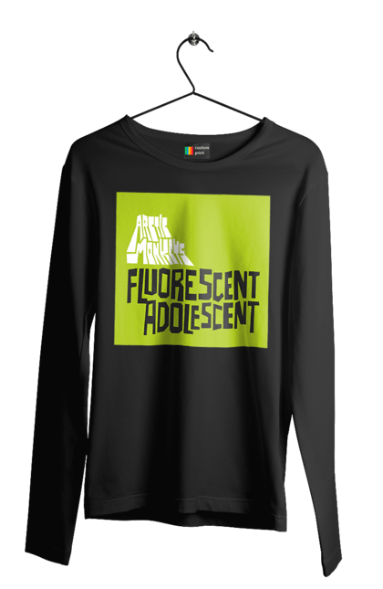 Men's longsleeve with prints Arctic Monkeys. Arctic monkeys, garage rock, group, indie rock, music, post-punk revival, psychedelic rock, rock. 2070702