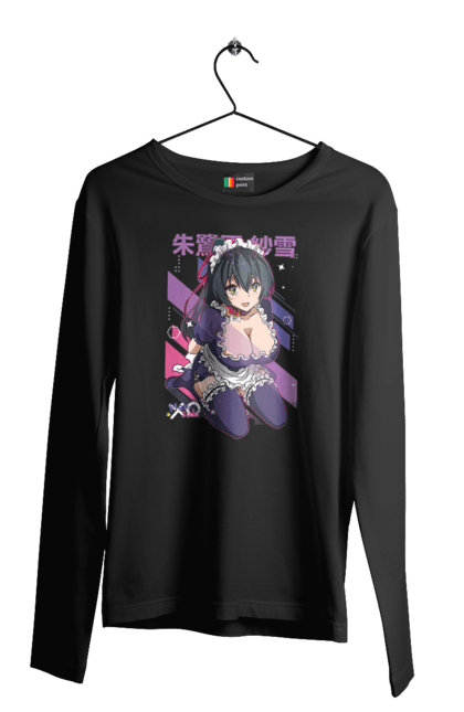 Men's longsleeve with prints Hensuki Sayuki Tokihara. Anime, comedy, harem, hensuki, romance, sayuki, sayuki tokihara, school. 2070702