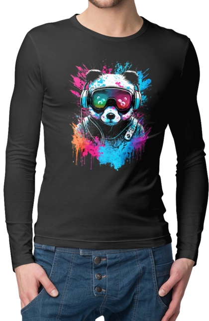 Panda in VR Helmet 3