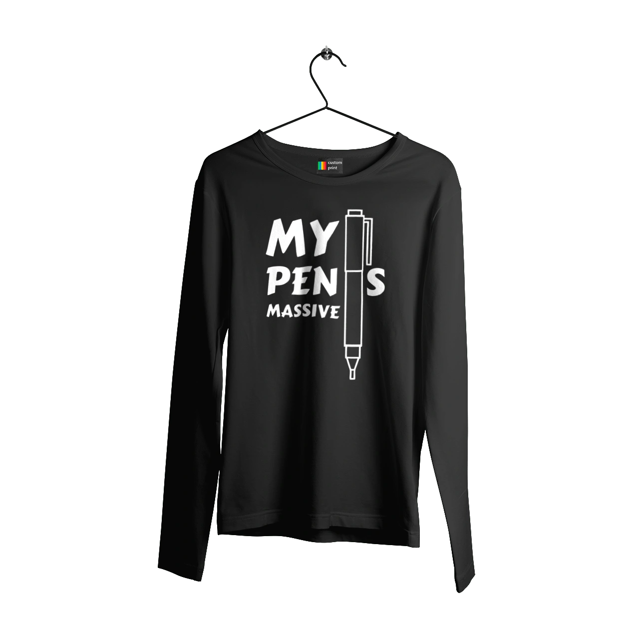 Моя ручка огромна