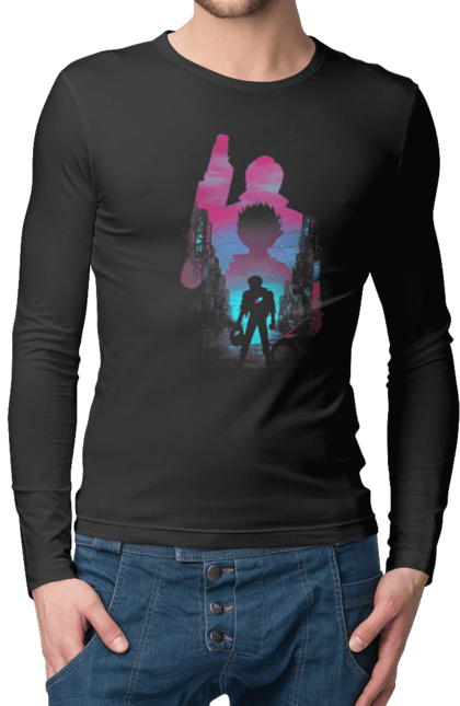 Men's longsleeve with prints Akira. Akira, anime, cyberpunk, manga, shotaro kaneda, tetsuo shima. 2070702