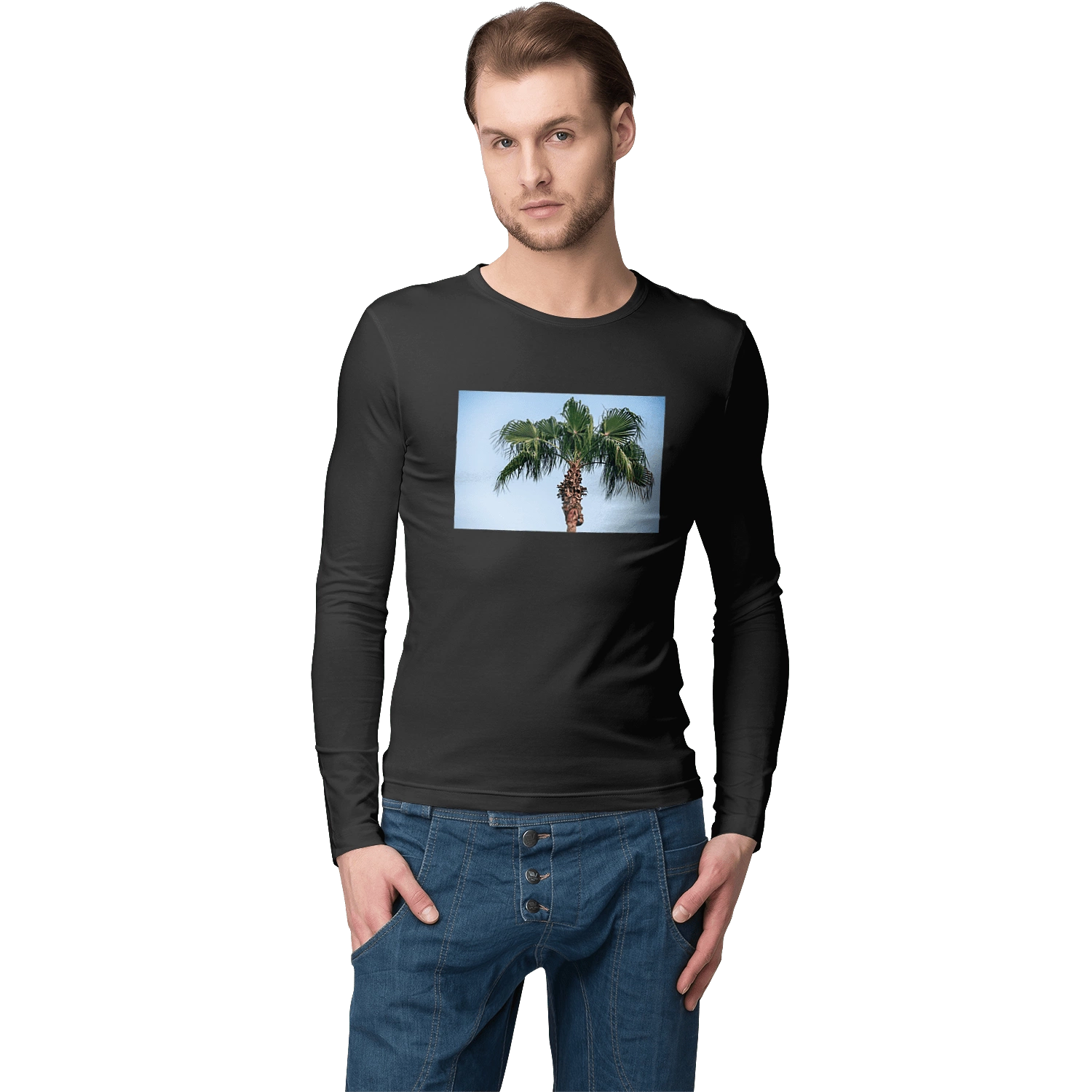 Palm tree against the sky