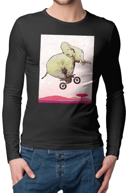 Слон На Мотоцикле