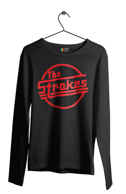 Чоловічій лонгслів з принтом "The Strokes". Strokes, альтернативний рок, гаражний рок, група, інді, інді рок, музика, постпанк ривайвл, рок. 2070702