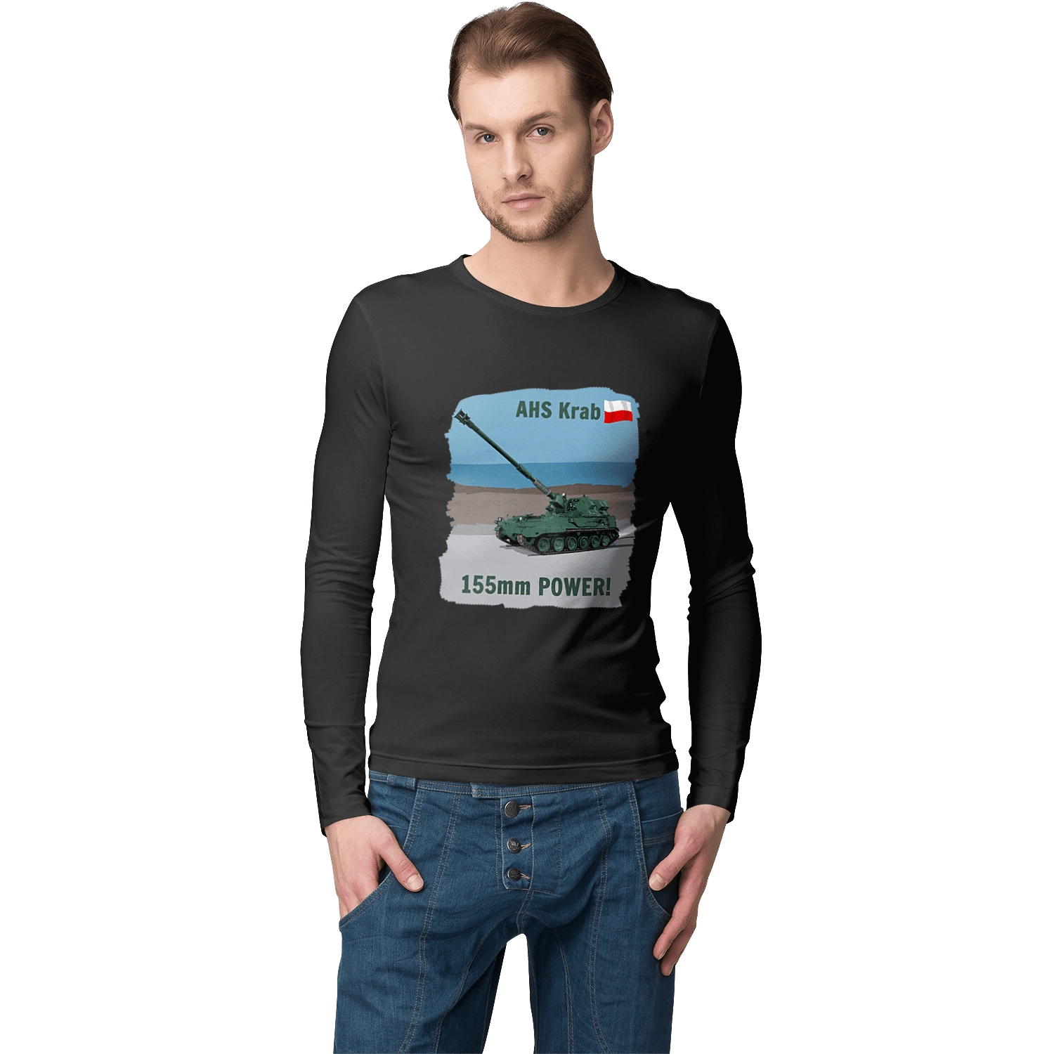 155mm Power! САУ Krab оливковий