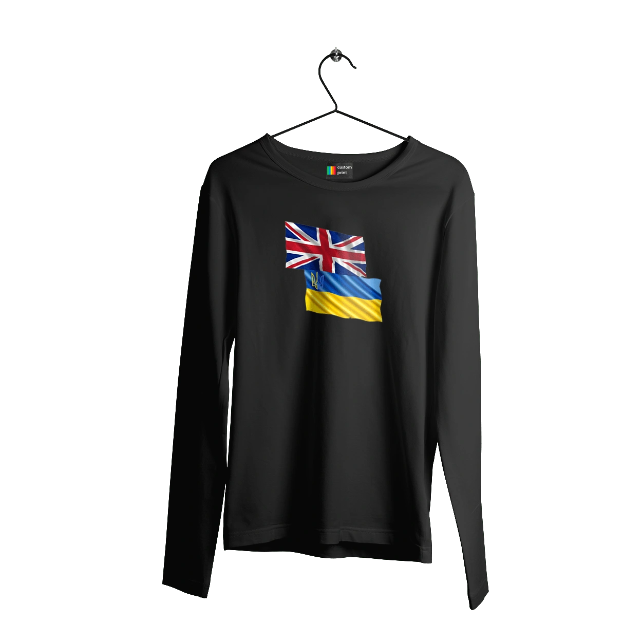 Flag United Kingdom, Flag Ukraine, Support Ukraine