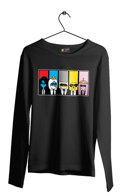 Men's longsleeve with prints Adventure Time. Adventure time, animated series, cartoon network, land of ooo, tv series. 2070702