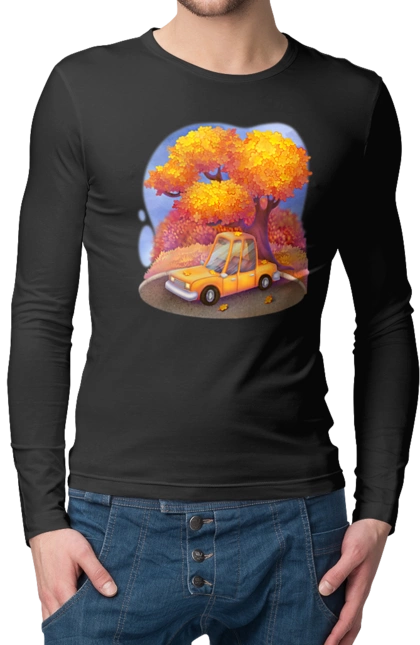 Осiнь Авто Дерево