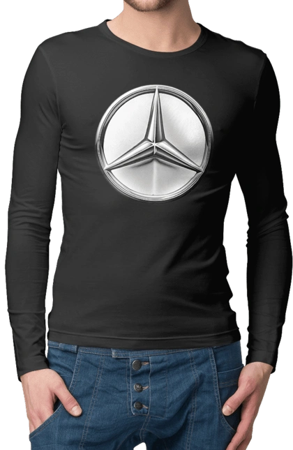Mercedes Benz Logo Metallic