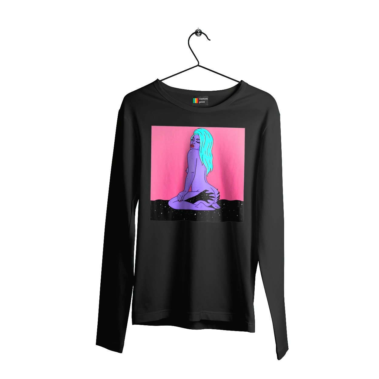 Фіолетова Дівчина В Руках