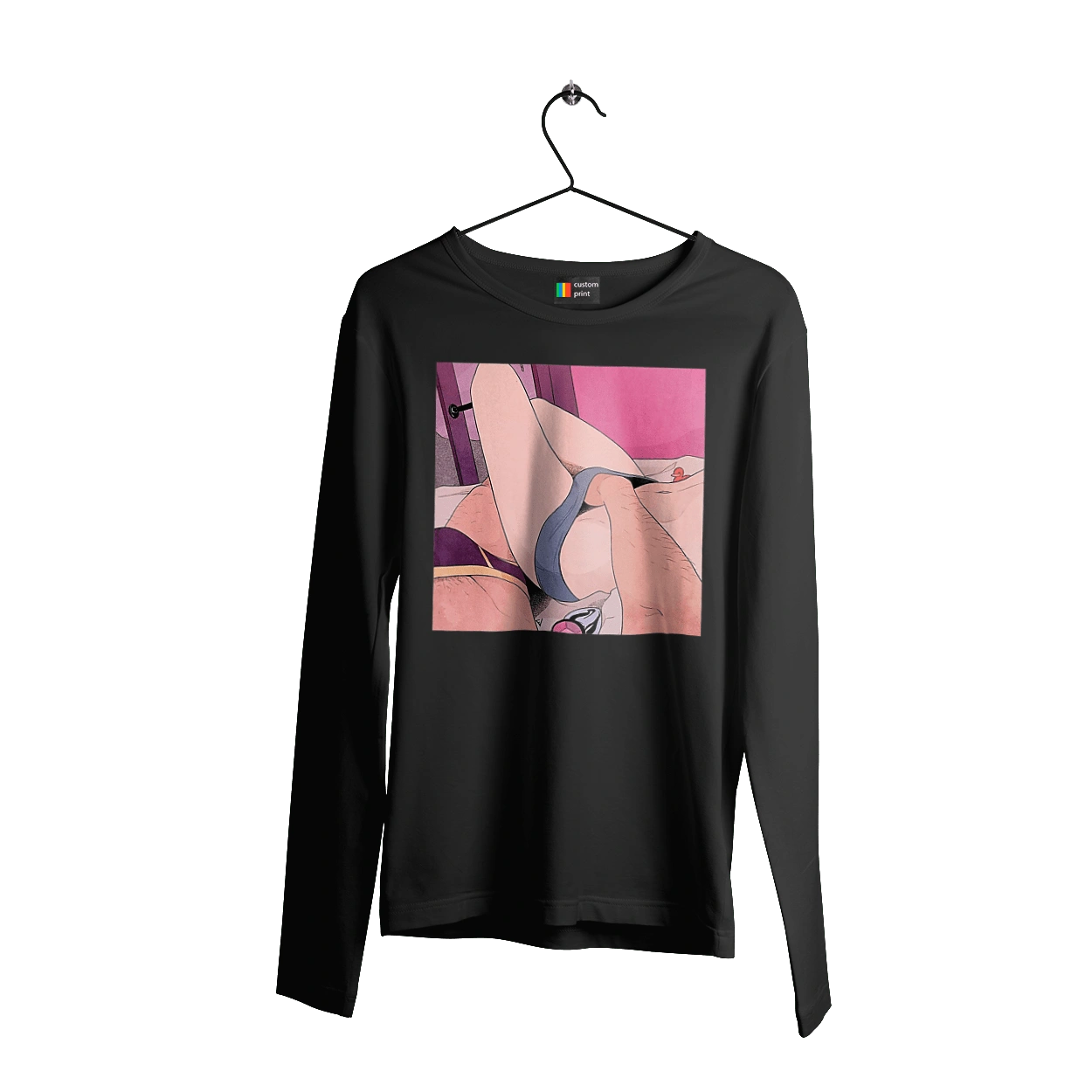 Male Hand In Women's Panties