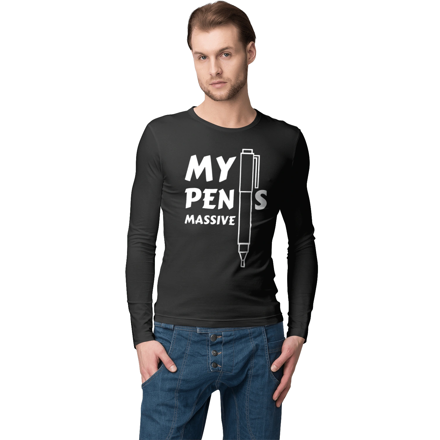 Моя ручка огромна