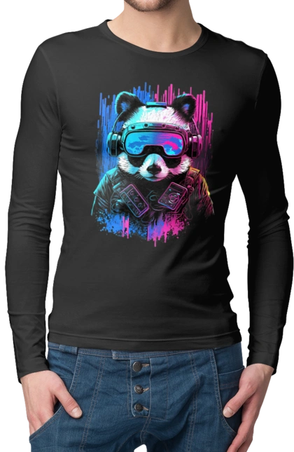 Панда в VR шолом