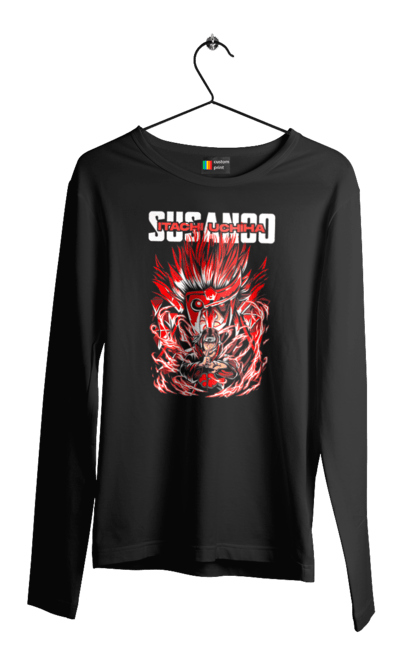 Men's longsleeve with prints Naruto Itachi. Anime, character, itachi, itachi uchiha, manga, naruto, ninja, tv series, uchiha. 2070702