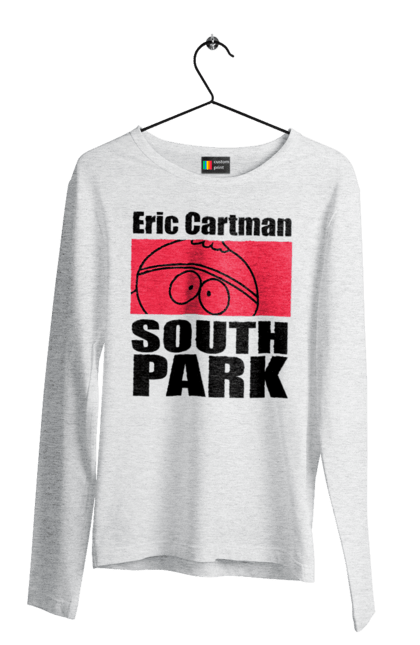 Men's longsleeve with prints South Park Cartman. Cartman, cartoon series, eric cartman, south park. 2070702