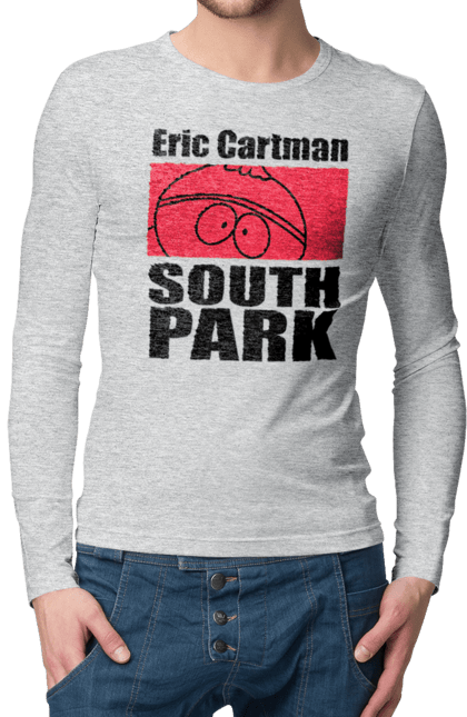 Men's longsleeve with prints South Park Cartman. Cartman, cartoon series, eric cartman, south park. 2070702