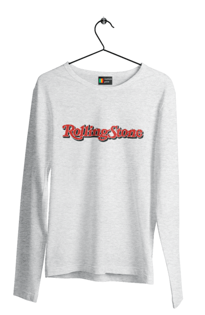 Men's longsleeve with prints Rolling Stones. Blues rock, group, music, rhythm n blues, rock`n`roll, rolling stones. 2070702