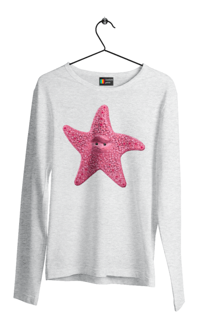 Мужской лонгслив с принтом Звезда, В Поисках Немо, Мультик. В поисках немо, звезда, мультик. 2070702