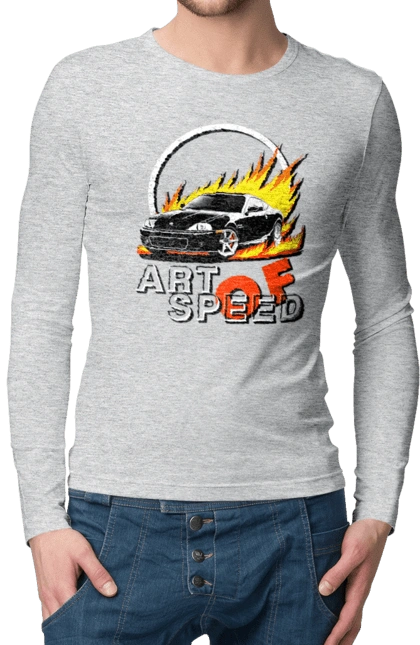 Машина в огне