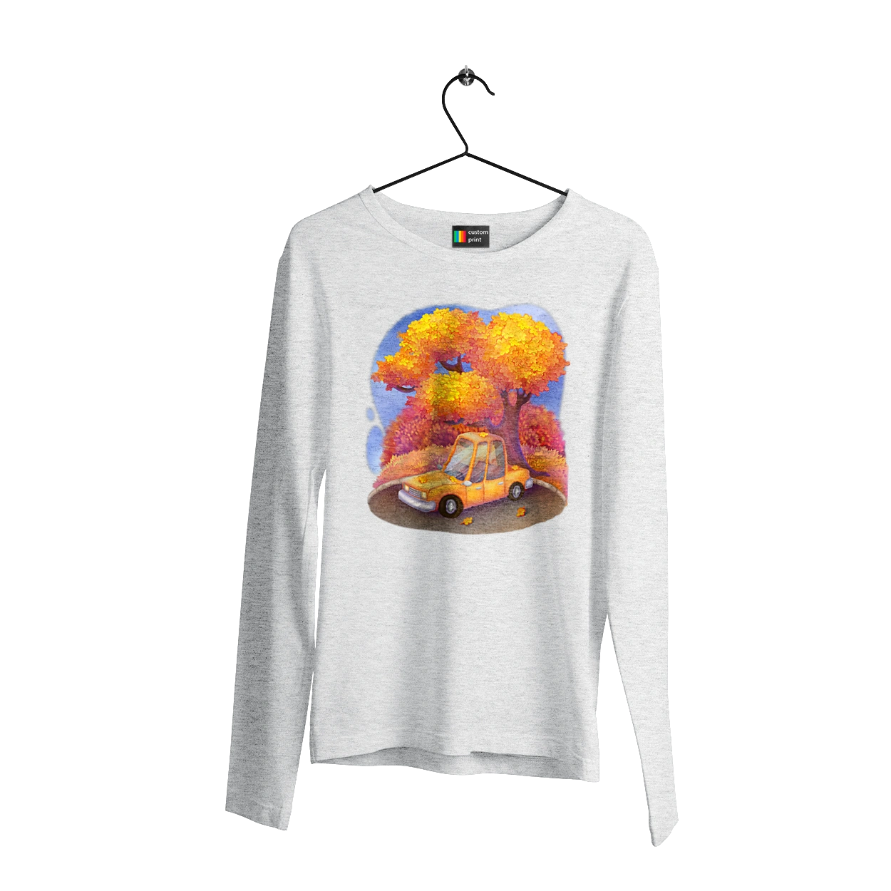 Осiнь Авто Дерево