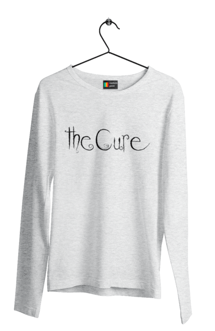 Чоловічій лонгслів з принтом "The Cure". Cure, kiss me, альтернативний рок, готик рок, група, дрім піп, музика, нова хвиля, постпанк, рок. 2070702