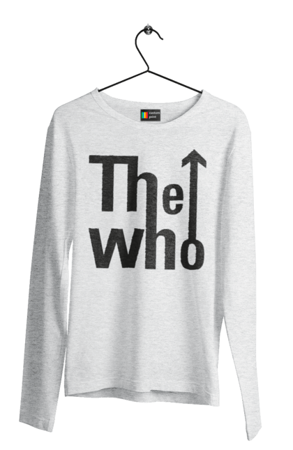 Men's longsleeve with prints The Who. Art rock, freakbeat, hard rock, music, power pop, proto punk, rock, rock band, who. 2070702